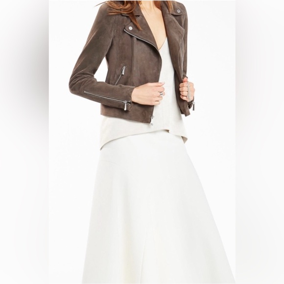 BCBG NWT SANTANA SUEDE JACKET - Picture 2 of 6